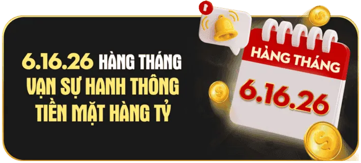 Thưởng nạp tiền hàng ngày/tuần Rio66 Club Mới